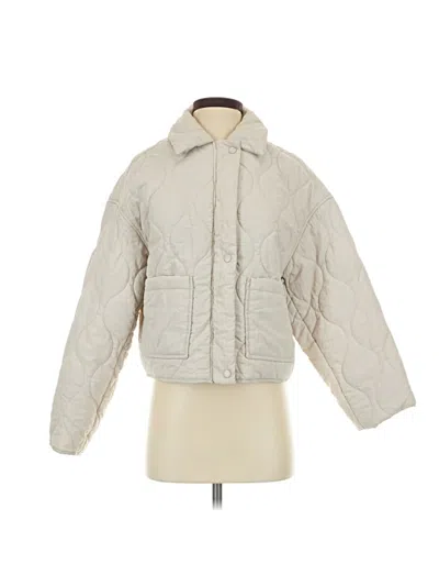 Pre-owned Les Copains Jacket In Ivory