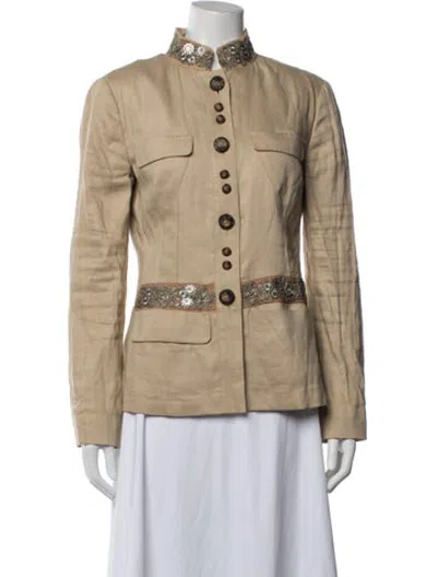Pre-owned Les Copains Jacket In Neutrals