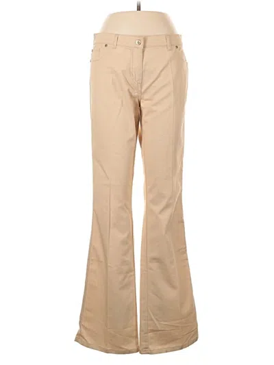 Pre-owned Les Copains Khaki Pant In Tan