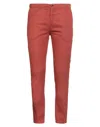 Les Copains Pants In Red