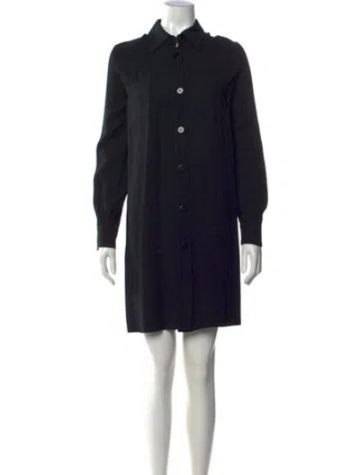 Pre-owned Les Copains Mini Dress In Black