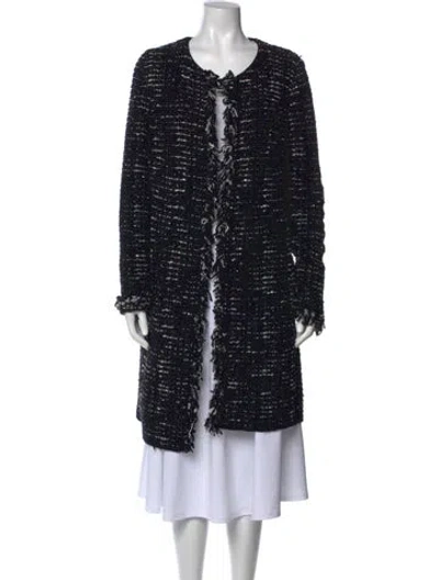 Pre-owned Les Copains Scoop Neck Sweater In Black