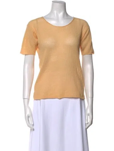 Pre-owned Les Copains Scoop Neck Sweater In Neutral