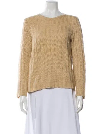 Pre-owned Les Copains Scoop Neck Sweater In Neutral