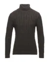 Les Copains Turtlenecks In Military Green