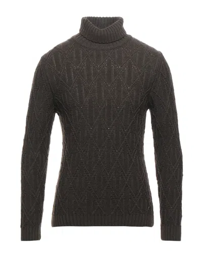 Les Copains Turtlenecks In Military Green