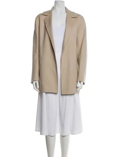 Pre-owned Les Copains Virgin Wool Blazer In Neutral