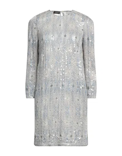 Les Copains Short Dresses In Grey