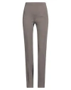 Les Copains Woman Pants Khaki Size 12 Viscose, Polyamide, Elastane, Polyester, Polyurethane In Beige