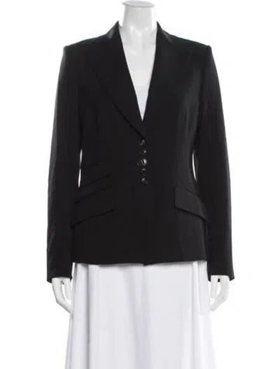 Pre-owned Les Copains Wool In Black