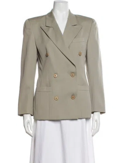 Pre-owned Les Copains Wool Blazer In Neutral