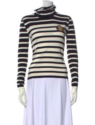 Pre-owned Les Copains Wool Striped Sweater In Multi