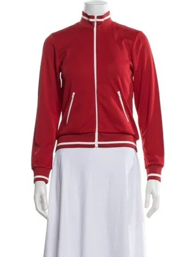 Pre-owned Les Coyotes De Paris Bomber Jacket In Red