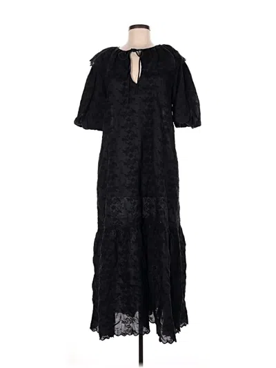 Pre-owned Les Coyotes De Paris Casual Dress In Black