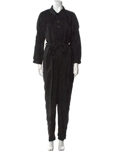 Pre-owned Les Coyotes De Paris Jumpsuit In Black