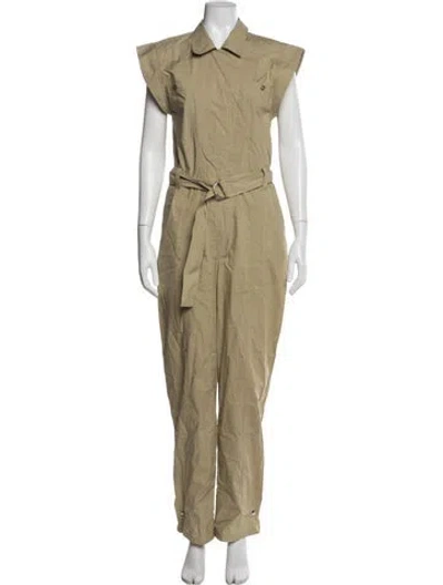 Pre-owned Les Coyotes De Paris Jumpsuit In Neutral