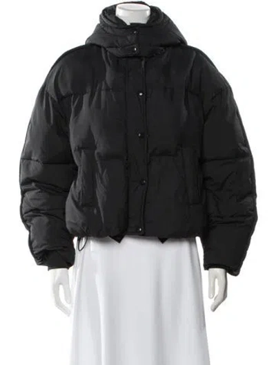 Pre-owned Les Coyotes De Paris Nylon Parka In Gray