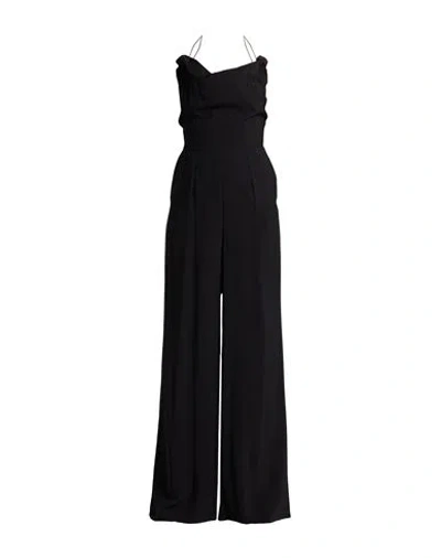 Les Coyotes De Paris Woman Jumpsuit Black Size L Viscose, Elastane