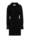 Les Coyotes De Paris Woman Mini Dress Black Size M Viscose, Polyamide In Black