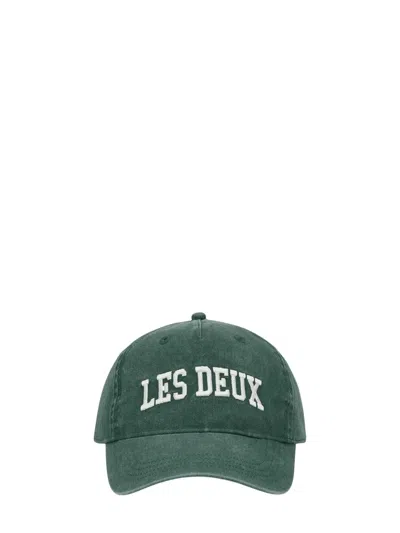 Les Deux 100% Cotton Hat In Green