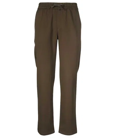 Les Deux Adjustable Drawstring Elastic Waistband Trousers