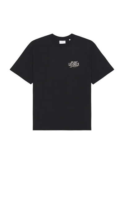 Les Deux Allen Tee In Black