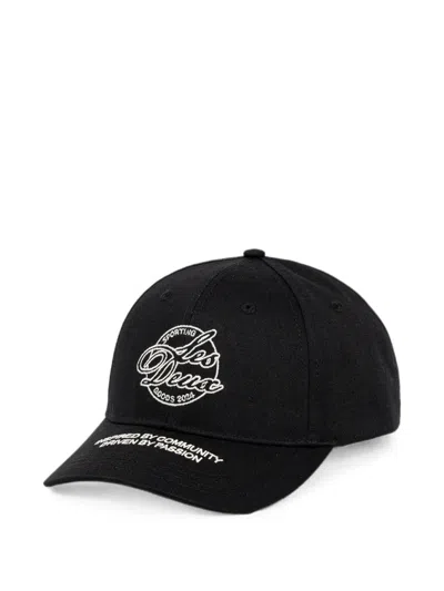Les Deux Alonso Logo-embroidered Baseball Cap In Black
