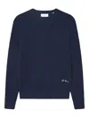 Les Deux Waffle-knit Crew-neck Sweater In Gold