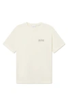 Les Deux Atlas Logo Graphic T-shirt In Ivory