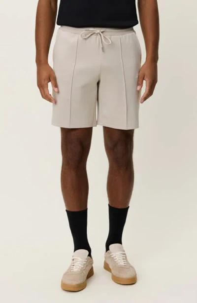 Les Deux Ballier Crew Track Shorts In Neutral