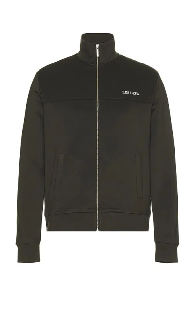 Les Deux Ballier Track Jacket In Rosin