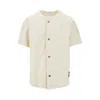 Les Deux 'barry' Baseball Shirt In Beige