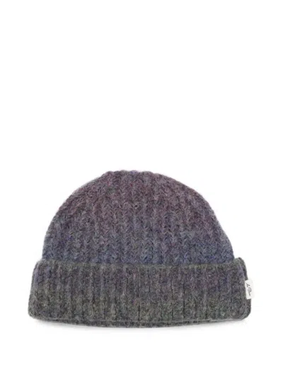 Les Deux Beanie Gradient Fisherman In Purple