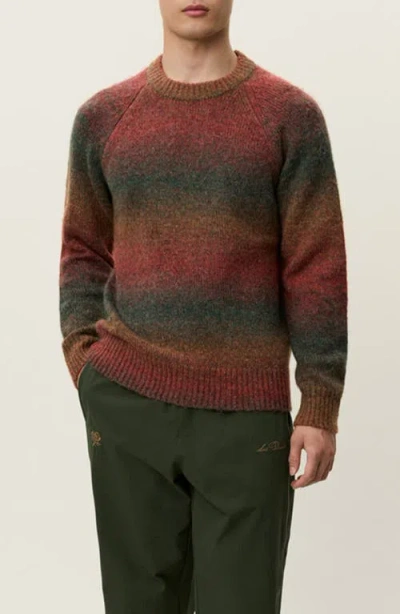 Les Deux Brad Gradient Knit Sweater In Multi