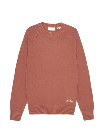 Les Deux Brad Round-neck Sweater In Brown