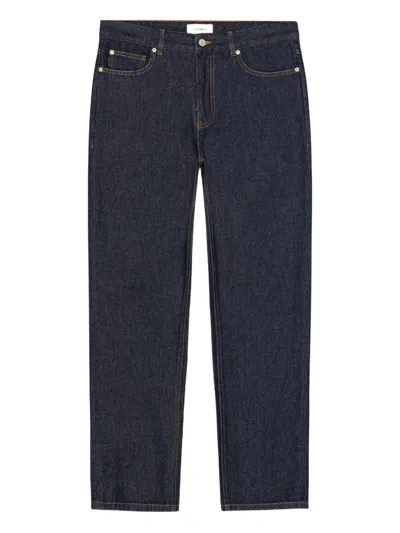 Les Deux Button-up Trousers In Blue