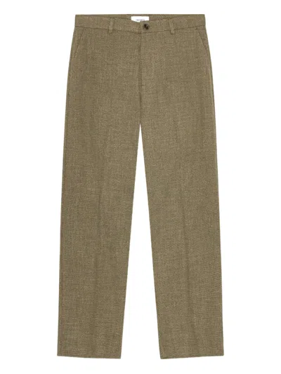 Les Deux Button-up Trousers In Gold