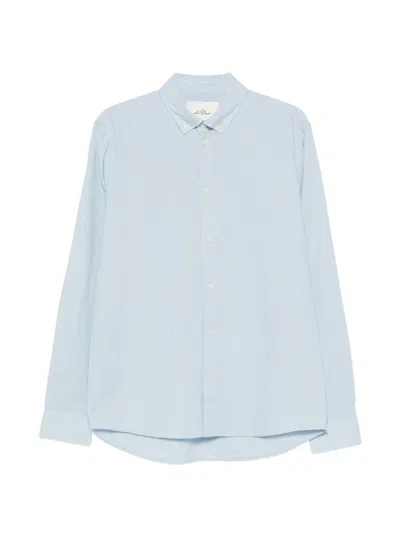 Les Deux Button-down Collar Long-sleeve Shirt In Multi