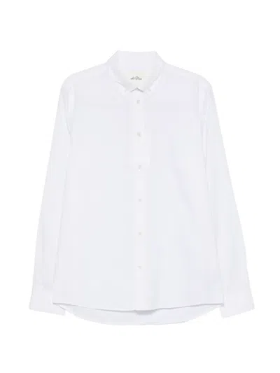 Les Deux Button-down Long-sleeve Shirt In White