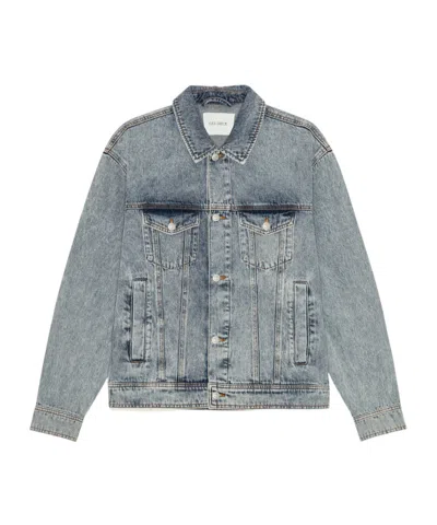 Les Deux Buttoned Flap-pocket Jacket In Blue