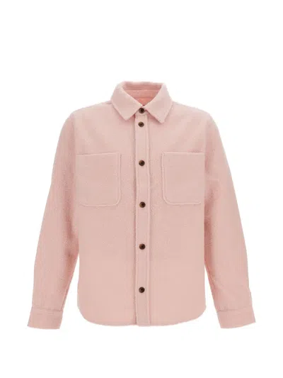 Les Deux Button-up Shirt Jacket In Neutral