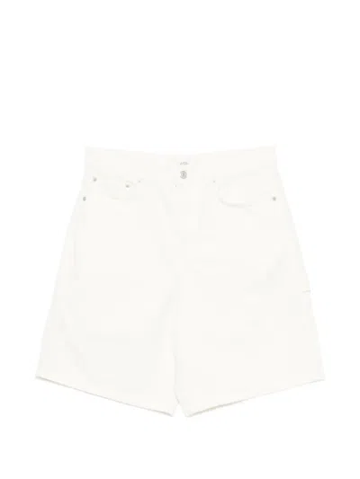 Les Deux Carpenter Shorts In White