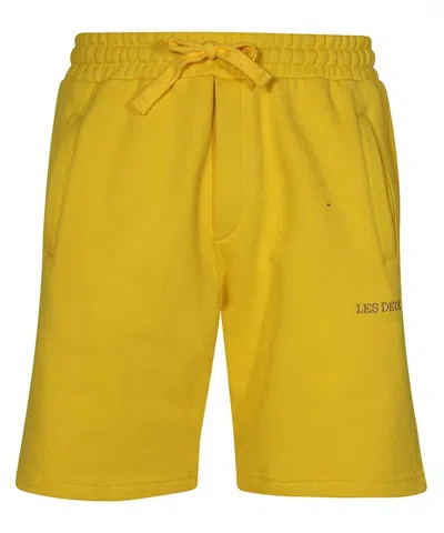 Les Deux Casual Bermuda Shorts In Yellow