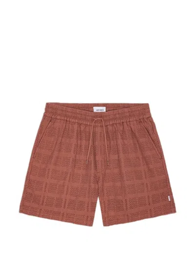 Les Deux Charlie Drawstring Shorts In Brown