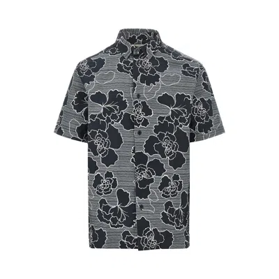 Les Deux Charlie Poppy Floral Shirt In Multi