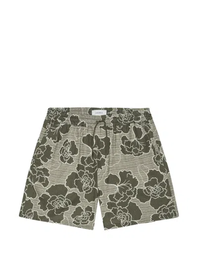 Les Deux Charlie Poppy Shorts In Multi