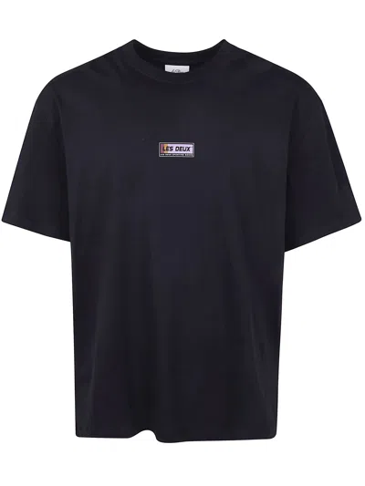 LES DEUX "CHASE SPORT" T-SHIRT,1001535 100 BLACK