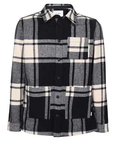 LES DEUX LES DEUX CHECKED OVERSHIRT