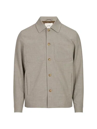 Les Deux Check-pattern Jacket In Neutral