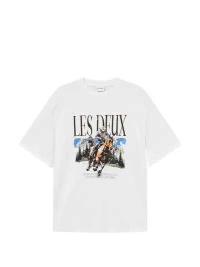Les Deux Cole Cowboy T-shirt In Multi